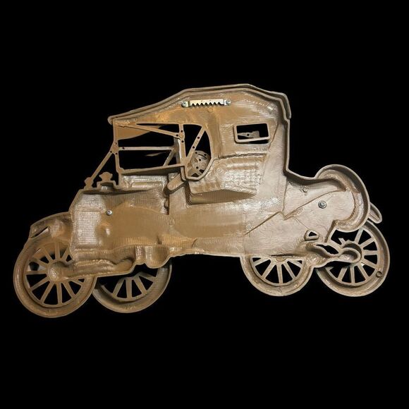 Vintage Burwood Industries Model T Ford wallhanger - Picture 2 of 2